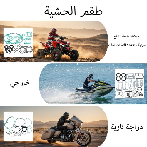 Snowmobile（Polaris、BRP、Yamaha）Gasket kit